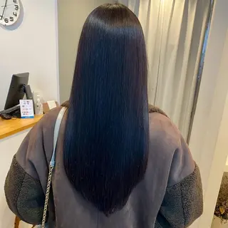 ロング カラー ブリーチなし 暖色カラー/井上あいのヘアスタイル
