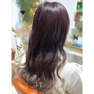 ロング カラー 松森 小夏のヘアスタイル