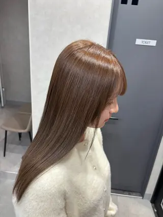 ロング カラー GiseL 美優のヘアスタイル