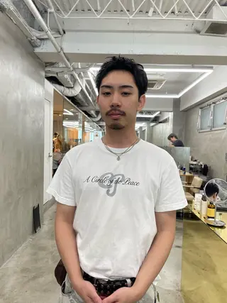 メンズ メンズカット パーマ[佐橋]のヘアスタイル