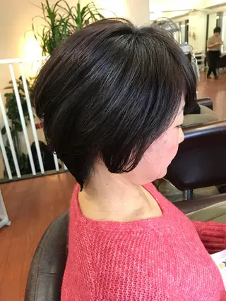 ショート カラー ヨシダ トオルのヘアスタイル