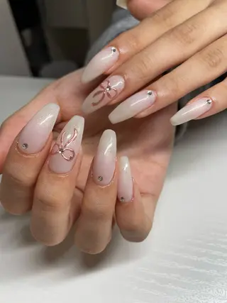 ロング LBnail.sae /おえかきネイルのネイルデザイン