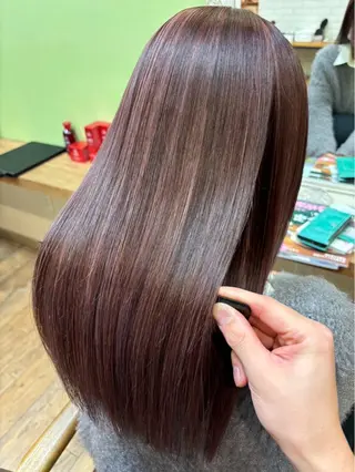 ロング 常藤 留佳のヘアスタイル