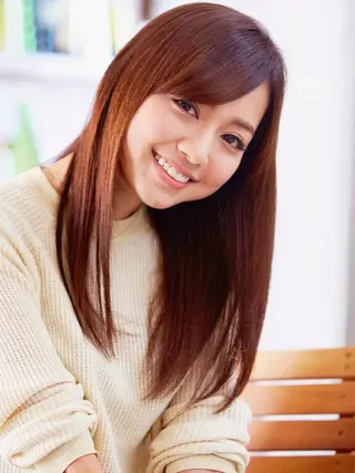 セミロング ロング カラー 松島祐介【店長／ トップディレクター】のヘアスタイル
