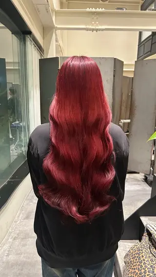 ロング 木曽 柚希のヘアスタイル