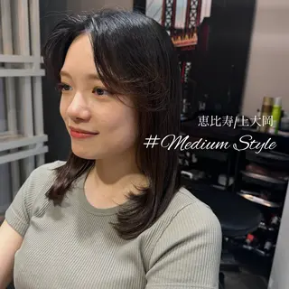 ミディアム 似合う髪型が 分からない方へのヘアスタイル