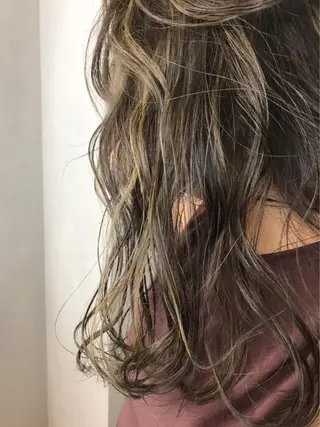 セミロング カラー BROCANTE立川 karasawa.nのヘアスタイル