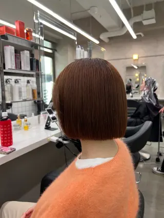 ショート カラー 💖札幌カラー 指名No.1💖玲奈のヘアスタイル