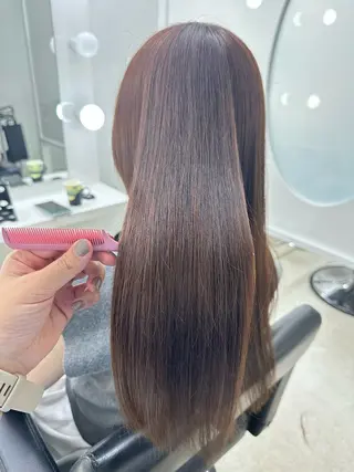 ロング 中河 ななのヘアスタイル