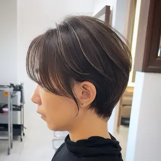 ショート カラー ショート/ハイライト 無料‼️愛斗のヘアスタイル