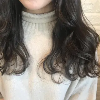 ロング カラー ヘアアレンジ 烏丸韓国ヘア🇰🇷 ayaka🎀のヘアスタイル