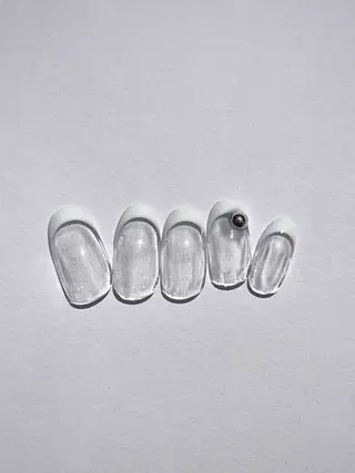 ショート Silent 話さないネイルサロンのネイルデザイン