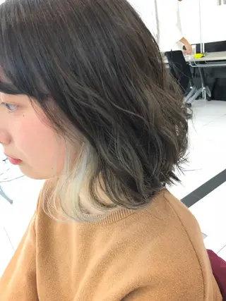 ショート カラー cherir髪質改善 パーソナルカラー診断のヘアスタイル