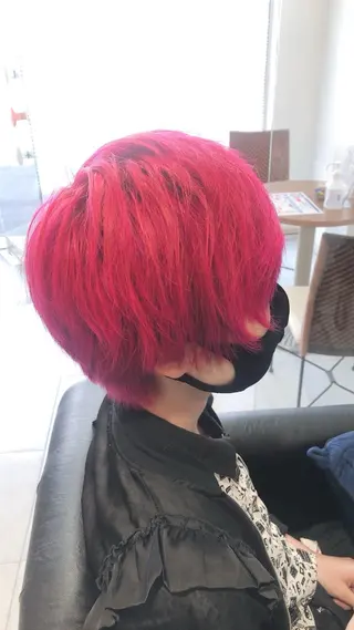 ショート カラー メンズ mio ☆のヘアスタイル