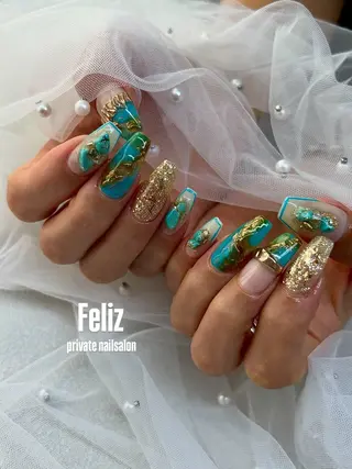 ネイル Feliz 楽しいネイルサロンのネイルデザイン
