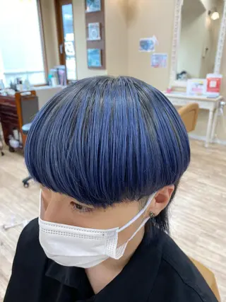 カラー SALOWIN栄 高須大貴のヘアスタイル