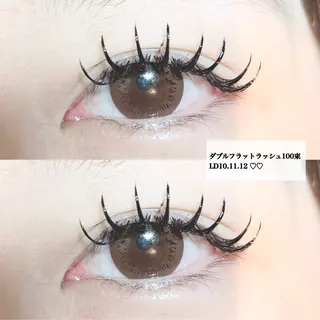 マツエク・マツパ 堀内 優衣💗パリジェンヌのマツエク・マツパデザイン