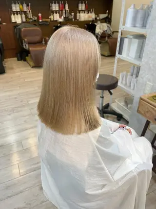 セミロング カラー 🫧ヒシダアキ taboo.i🫧のヘアスタイル