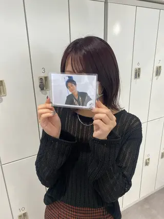 ミディアム 🎀stylist 🎀AKARI🎀のヘアスタイル