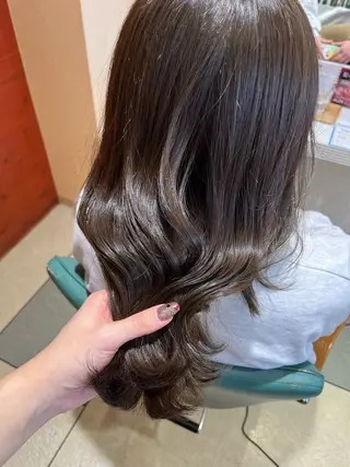 ミディアム ☁️彦坂唯有/ 透明感カラー☁️のヘアスタイル