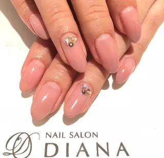 ショート カラー ネイル NAILSALON DIANAのネイルデザイン