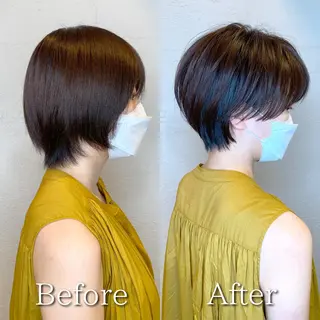 ショート 【ショート専門 美容師】押田 光太郎のヘアスタイル