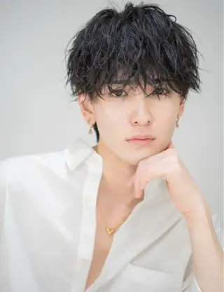 パーマ メンズ 👑駅近メンズサロン パーマ特化北千住👑のヘアスタイル