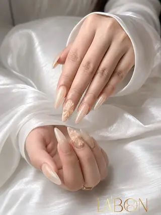 カラー Hana✴︎ Labon Artのネイルデザイン