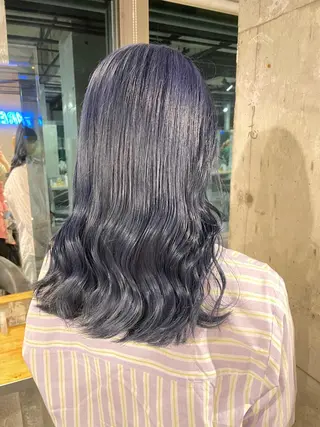 ロング カラー パーマ ヘアアレンジ メンズ キッズ ネイル マツエク・マツパ アイブロウ 透明感カラー・レイヤ ー🎀amika🎀のヘアスタイル