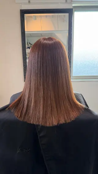 ロング パーマ ブリーチ/髪質改善/ メンズ/ KOKIのヘアスタイル