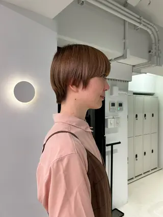 ショート ショートカット/ ベージュ/moekaのヘアスタイル