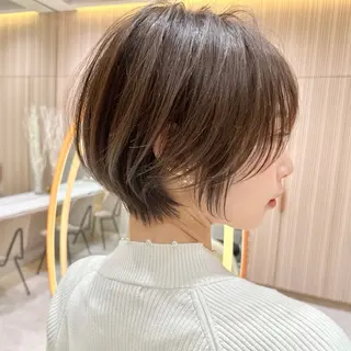 ショート レイヤー|縮毛矯正 |韓国ボブ|岡田洸太のヘアスタイル