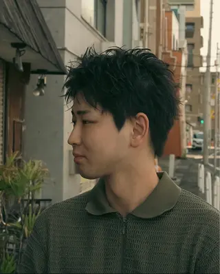 メンズ メンズ似合わせ タチカワユウキのヘアスタイル