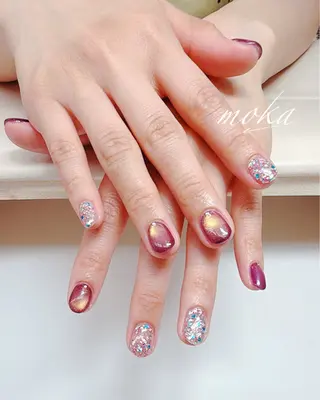 ネイル 胡蝶蘭レディースサロ ンNailMOKAのネイルデザイン