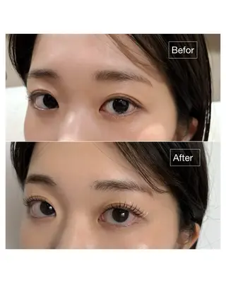 マツエク・マツパ suu東梅田 nanahoのマツエク・マツパデザイン