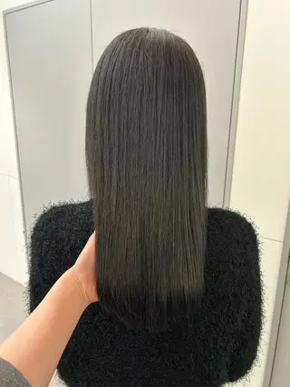 セミロング カラー 透明感似合わせカラー 🍀あかり🍀のヘアスタイル