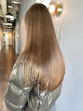 ロング カラー 似合わせカラーパーマ 🌿kitin米川のヘアスタイル