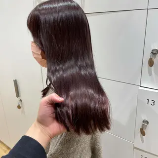 ミディアム カラー 🥀似合わせ🥀 柔らかカラー・タイトのヘアスタイル