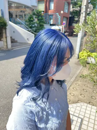 ミディアム 🦋レイヤー特化/ 羽エク/ナツミ🦋のヘアスタイル