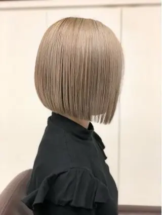 ショート ☁️透明感カラー× レイヤー ☁️ノアのヘアスタイル