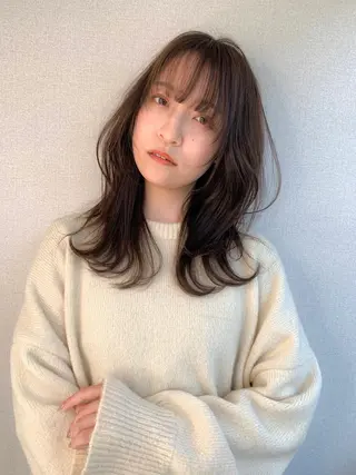 セミロング カラー ✨上品レディーなヘア スタイルへ✨髙木諒也のヘアスタイル