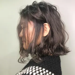 ショート カラー 低ダメージパーマ ケアパーマ/武田明大のヘアスタイル