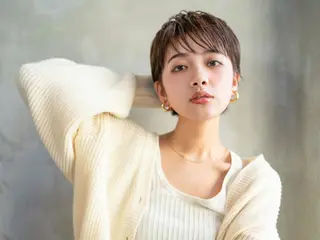 ショート カラー 10月限定モニター 髪質改善美髪矯正のヘアスタイル
