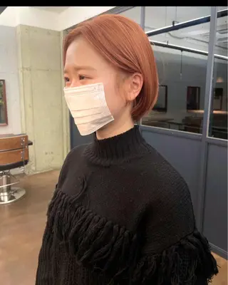 ショート カラー ハイトーン/デザイン hirokiのヘアスタイル