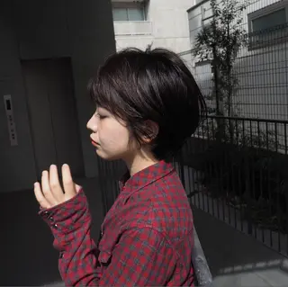 ショート パーマ 松井美樹/似合わせ ガーリー・韓国のヘアスタイル