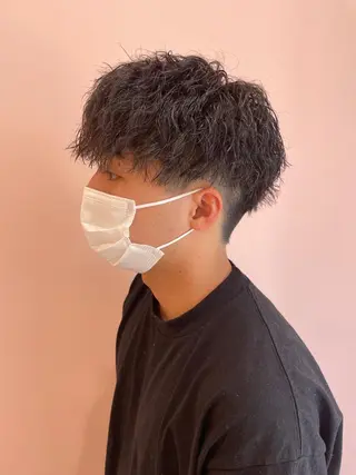 ショート パーマ メンズ ASAMI /MaisonINEのヘアスタイル
