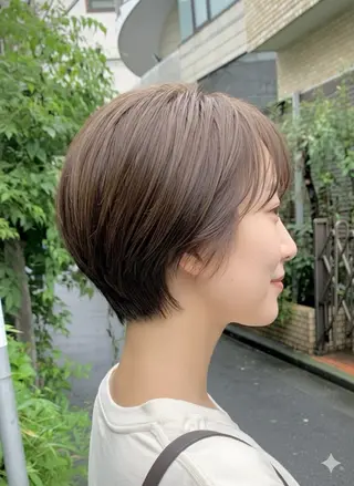 ショート カラー ショート/ボブ /髪質改善/内山翔太のヘアスタイル