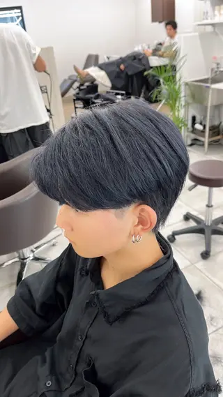 ショート カラー メンズ 🏆メンズヘア特化 🥇代表りんぺーのヘアスタイル