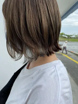 ショート C’LD hair  produce /シールドヘア所属・モテ髪/ボブ/ショー ト/アダチフウトのヘアスタイル