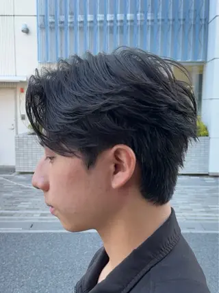 ショート メンズ 藤田 明輝のヘアスタイル